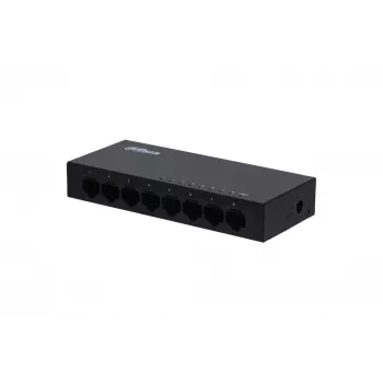 Dahua Technology Access 8-porttinen hallitsematon Gigabit-kytkin, hallitsematon, L2, Gigabit Ethernet (10/100/1000)