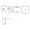 Dahua Technology DH-PFB206W masto universaali valkoinen 3/4 tuuman kierre