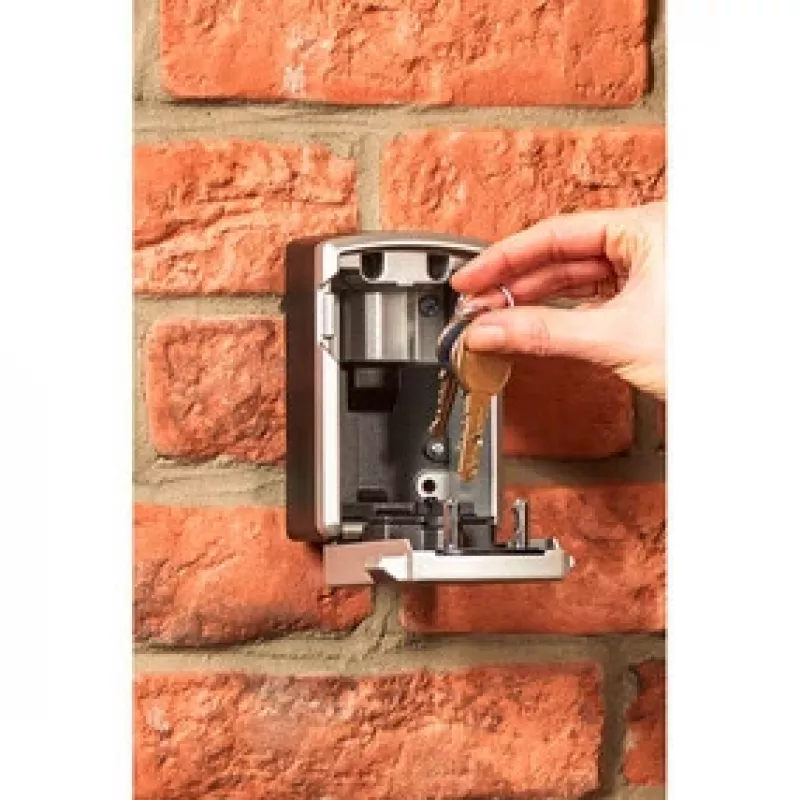 MASTER LOCK kassakaappi - Bluetooth - musta / harmaa
