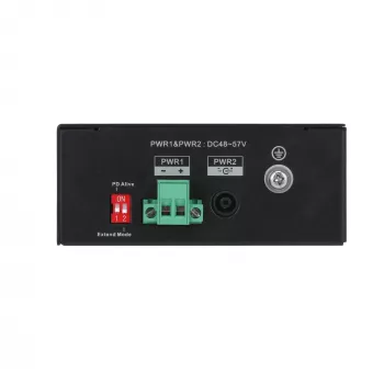 Dahua Technology PFS3110-8ET-96-V2 hallitsematon Fast Ethernet (10/100) Power over Ethernet (PoE) 10U musta