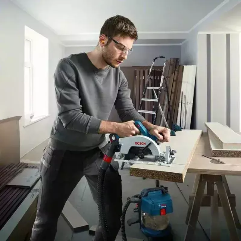 Bosch GKS 185-LI 16,5 cm musta, sininen, harmaa 5000 kierr./min