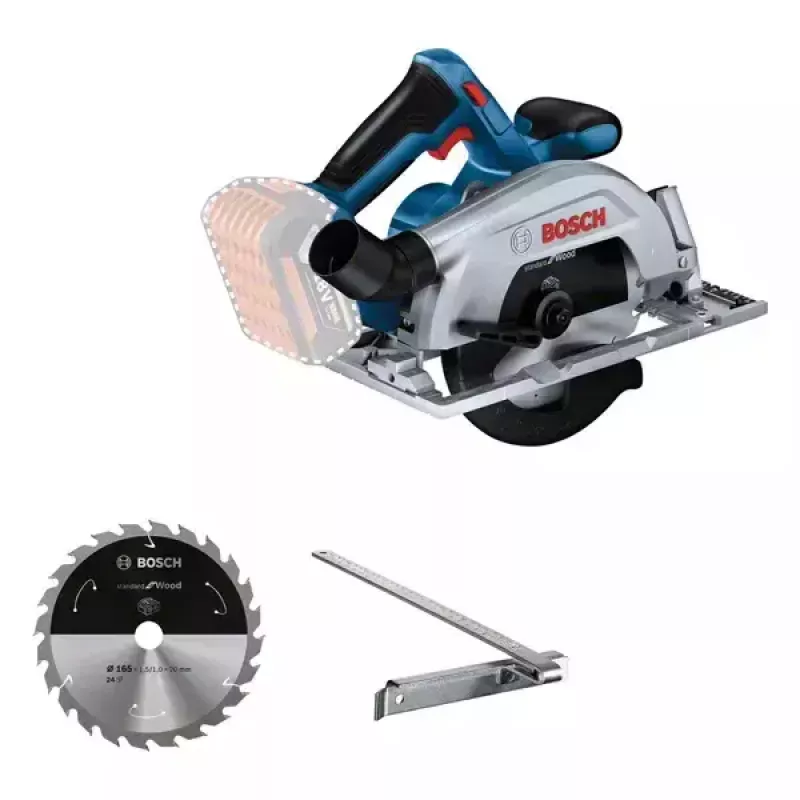 Bosch GKS 185-LI 16,5 cm musta, sininen, harmaa 5000 kierr./min