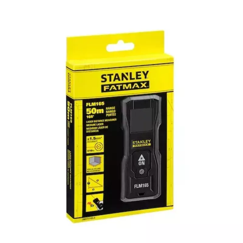 Stanley FATMAX FMHT77165-0 laseretäisyysmittari musta 50 m