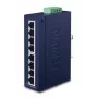 PLANET Industrial ohut Type-kytkin IP30 8-porttinen