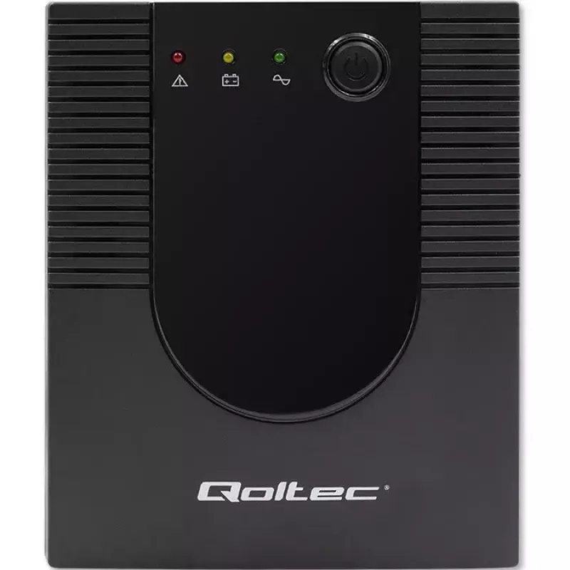 Qoltec UPS 53776 Line-Interactive 1,5 kVA 900 W 4 AC-lähtöä