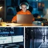 Qoltec UPS 53776 Line-Interactive 1,5 kVA 900 W 4 AC-lähtöä