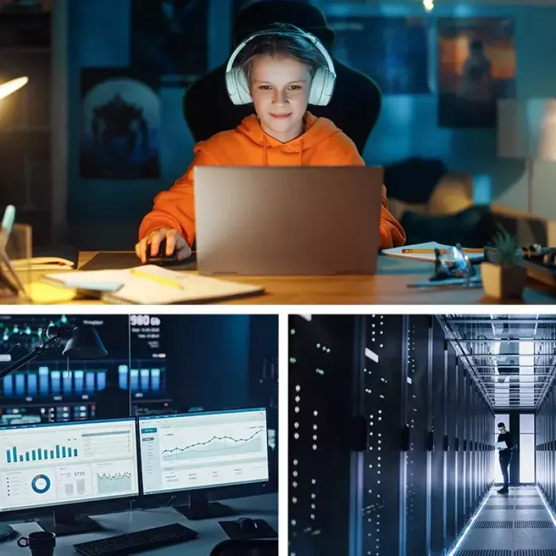 Qoltec UPS 53776 Line-Interactive 1,5 kVA 900 W 4 AC-lähtöä