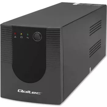 Qoltec UPS 53776 Line-Interactive 1,5 kVA 900 W 4 AC-lähtöä