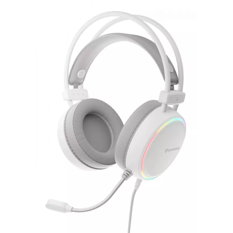 GENESIS NSG-2308 kuulokkeet/headset johdollinen panta gaming USB Type-A valkoinen