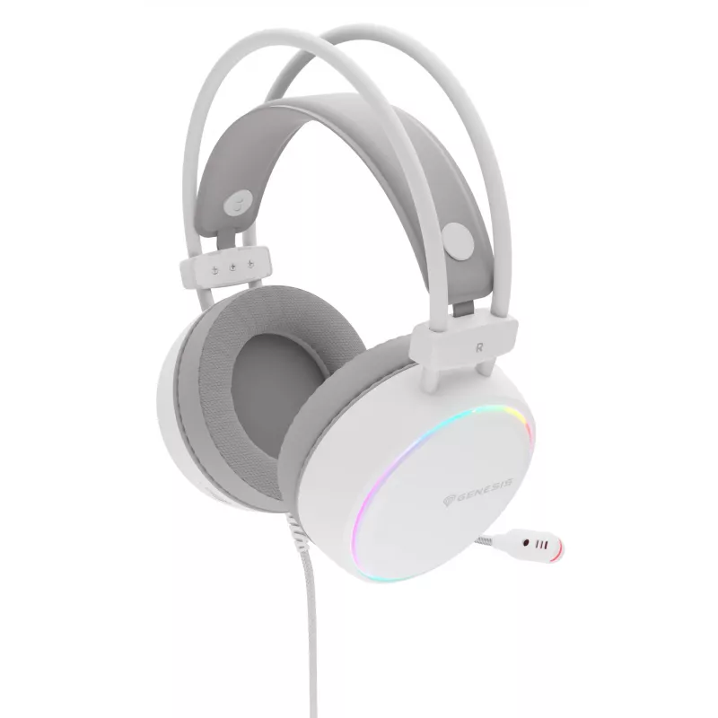 GENESIS NSG-2308 kuulokkeet/headset johdollinen panta gaming USB Type-A valkoinen
