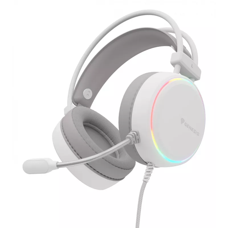 GENESIS NSG-2308 kuulokkeet/headset johdollinen panta gaming USB Type-A valkoinen