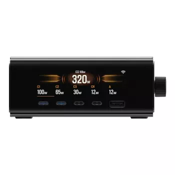 Laturi EcoFlow EF-STATION320W-EU pöytälaturi 320W kannettaville laitteille