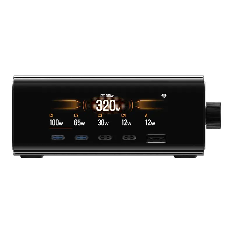 Laturi EcoFlow EF-STATION320W-EU pöytälaturi 320W kannettaville laitteille