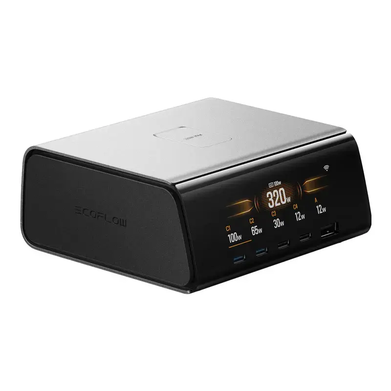 Laturi EcoFlow EF-STATION320W-EU pöytälaturi 320W kannettaville laitteille