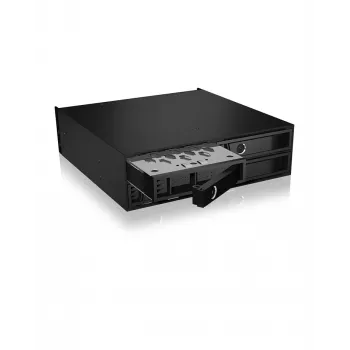 ICY BOX - IB-2242U2K - taustalevy, 4x U.2 2,5 NVMe SSD (6-15 mm) 1x 5,25 paikkaan - black