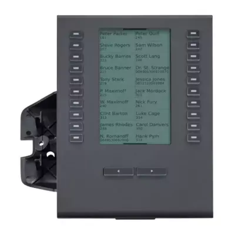 IP-laajennusmoduuli Auerswald COMfortel D-XT20i musta 20 painiketta