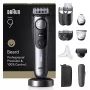 Braun BeardTrimmer 9 BT9560 parranleikkuri akku 52 2 cm märkä ja kuiva musta, hopea