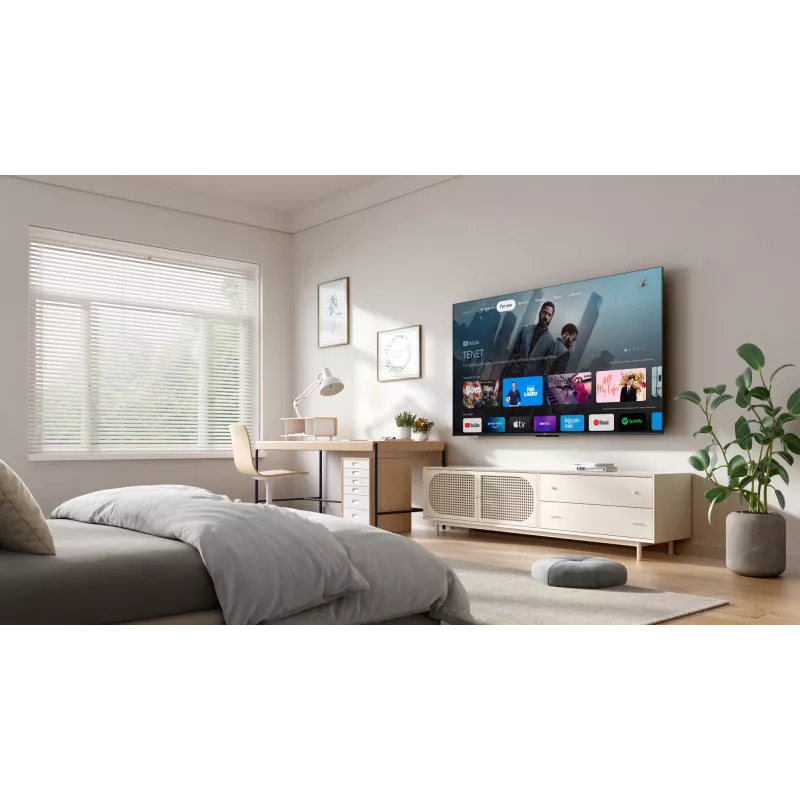 TCL 55P69K TV 139,7 cm (55 tuumaa) 4K Ultra HD Smart TV Wi-Fi musta