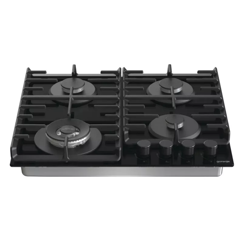 Gorenje GTW642SYB musta kalusteisiin asennettava 60 cm kaasu 4 vyöhykettä
