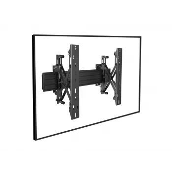 Equip 37 tuuman-65 tuuman modulaarinen Push-In Pop-Out TV-seinäteline