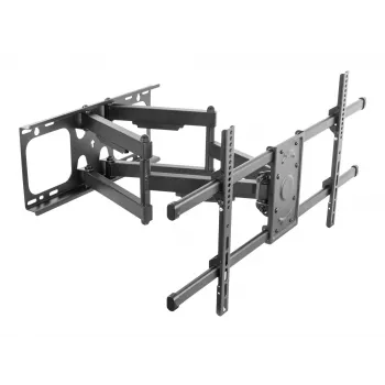 Equip 37–90 tuuman kallistettava/käännettävä TV-seinäteline, 200 x 200 mm, 816 x 410 mm, -15 - 5°, -60 - 60°, teräs, musta