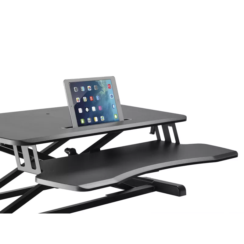 Equip ergonominen istuma-seisoma-teline