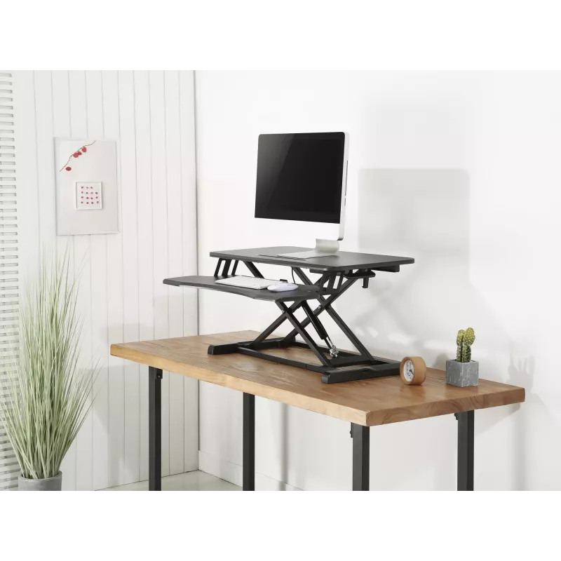 Equip ergonominen istuma-seisoma-teline