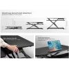 Equip ergonominen istuma-seisoma-teline