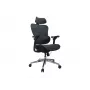Equip ergonominen premium-toimistotuoli niskatuella ja käsinojilla, sininen musta