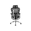 Equip ergonominen premium-toimistotuoli niskatuella ja käsinojilla, musta