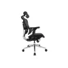 Equip ergonominen premium-toimistotuoli niskatuella ja käsinojilla, musta