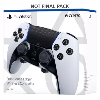 Sony DualSense Edge musta, valkoinen Bluetooth-peliohjain analoginen / digitaalinen PlayStation 5