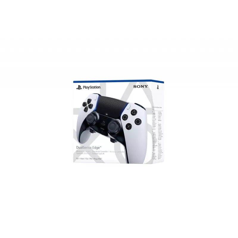 Sony DualSense Edge musta, valkoinen Bluetooth-peliohjain analoginen / digitaalinen PlayStation 5