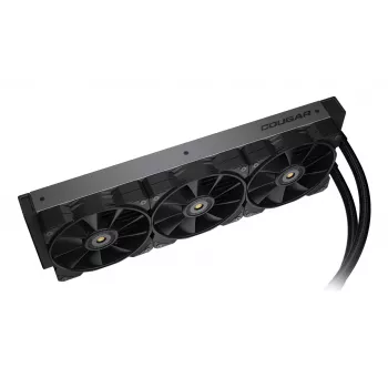 COUGAR CPU-vesijäähdytys Poseidon-GT 360, ARGB, musta, nestjäähdytyssarja, 12 cm, musta