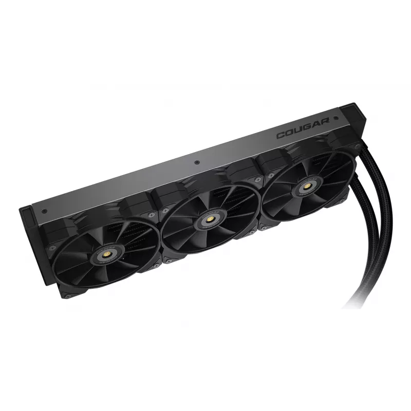 COUGAR CPU-vesijäähdytys Poseidon-GT 360, ARGB, musta, nestjäähdytyssarja, 12 cm, musta