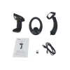 Equip langaton 2D dual-mode 2,4GHz + Bluetooth viivakoodilukija, jalustalla
