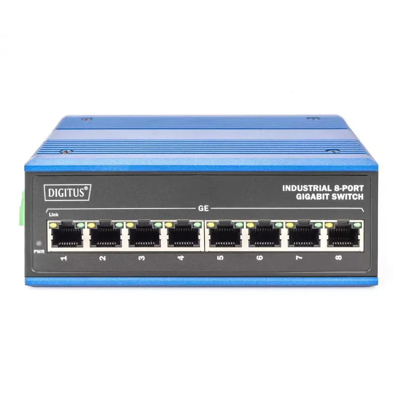 Hallitsematon kytkin Digitus DN-651119 8 porttia Gigabit Ethernet