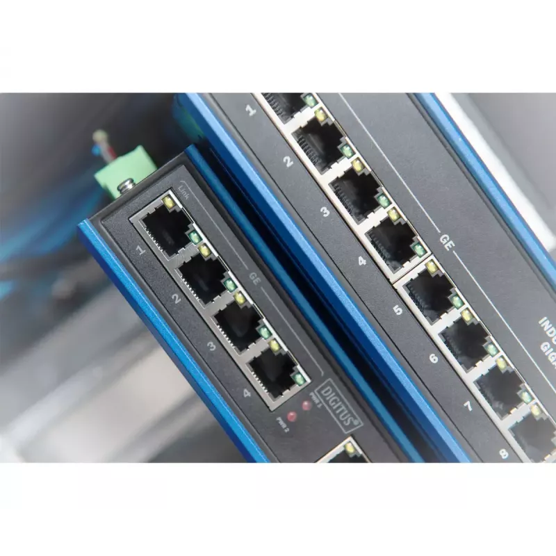 Hallitsematon kytkin Digitus DN-651119 8 porttia Gigabit Ethernet