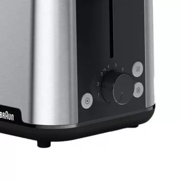 Braun HT101BI-HT1510BK 8 2 viipaletta 900 W musta, ruostumaton teräs