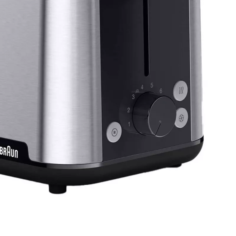 Braun HT101BI-HT1510BK 8 2 viipaletta 900 W musta, ruostumaton teräs