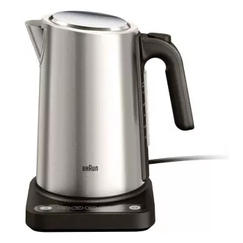 Braun WK 5205 BK vedenkeitin 1,7 l 2200 W musta, ruostumaton teräs