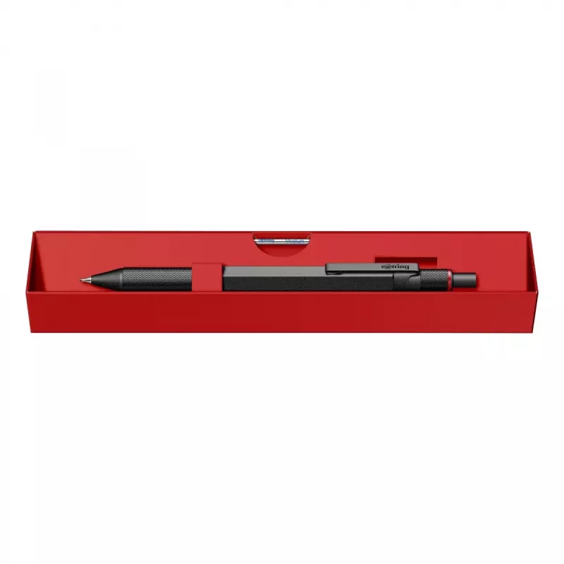 Rotring 600 Multipen 3-in-1 2164108, musta