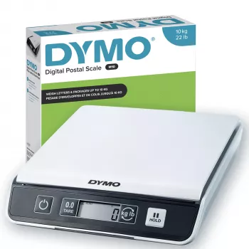 DYMO M10 digitaalinen paketti- ja lähetysvaaka | jopa 10 kg kapasiteetti | 20 cm x 20 cm