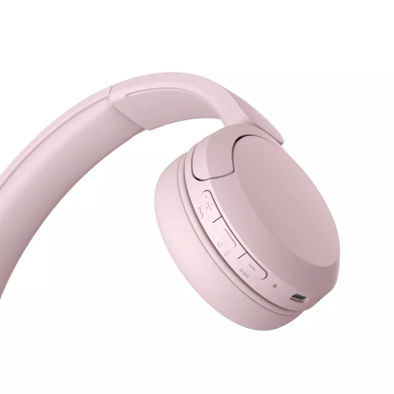 Sony WHCH520P.CE7, langaton, 20 - 20000 Hz, puhelut/musiikki, 147 g, kuulokemikrofoni, pinkki
