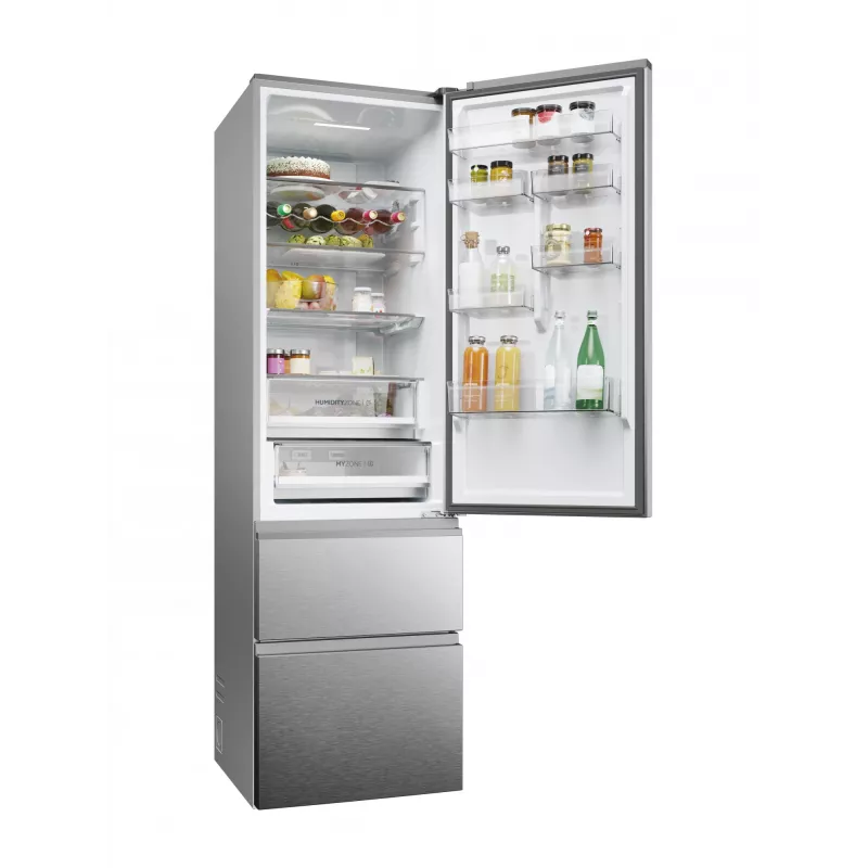 Haier 3D 60 Serie 5 HTW5620DNMG vapaasti seisova 414 L hopea