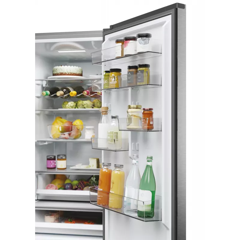 Haier 3D 60 Serie 5 HTW5620DNMG vapaasti seisova 414 L hopea