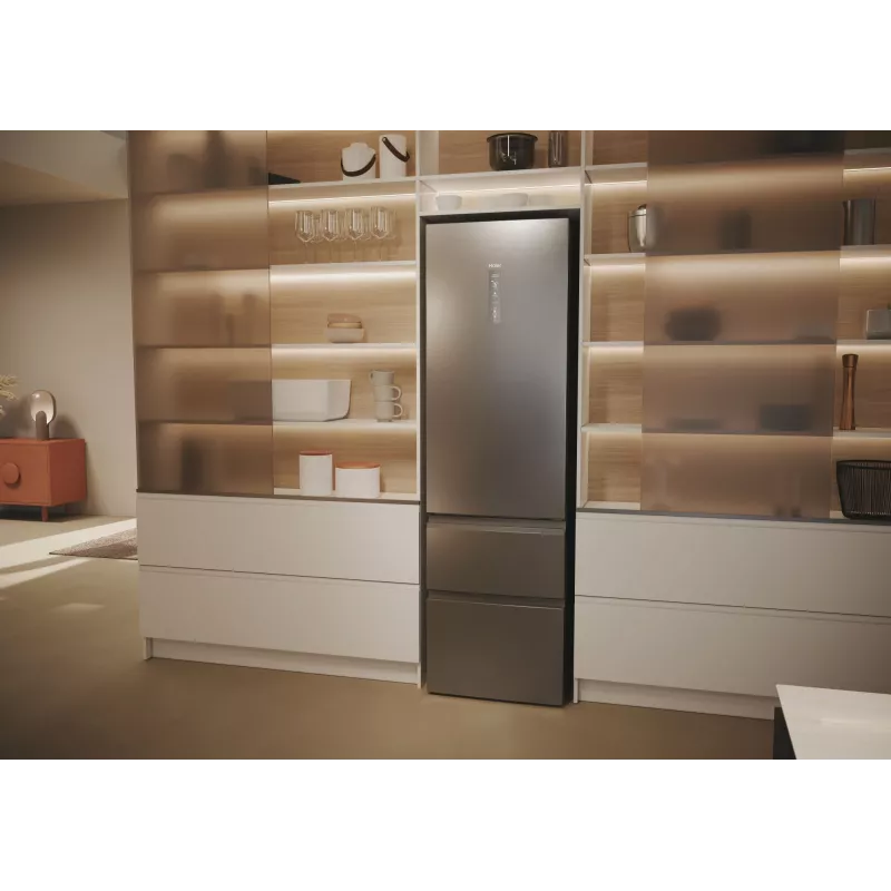 Haier 3D 60 Serie 5 HTW5620DNMG vapaasti seisova 414 L hopea