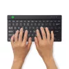 R-Go Tools ergonominen näppäimistö R-Go Compact Break, kompakti näppäimistö tauko-ohjelmistolla, QWERTY (US), Bluetooth, musta