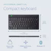 R-Go Tools ergonominen näppäimistö R-Go Compact Break, kompakti näppäimistö tauko-ohjelmistolla, QWERTY (US), Bluetooth, musta