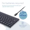 R-Go Tools ergonominen näppäimistö R-Go Compact Break, kompakti näppäimistö tauko-ohjelmistolla, QWERTY (US), Bluetooth, musta